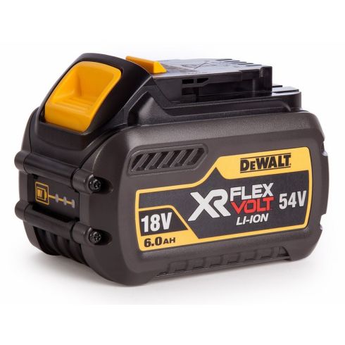 DeWalt 18/54V Flexvolt Battery - 18V-6.0Ah / 54V-2.0Ah
