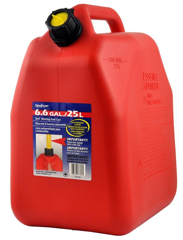 25 litre - Red 4 stroke fuel