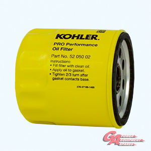 Use 5205002-S  Oil Filter Yellow 17hp +